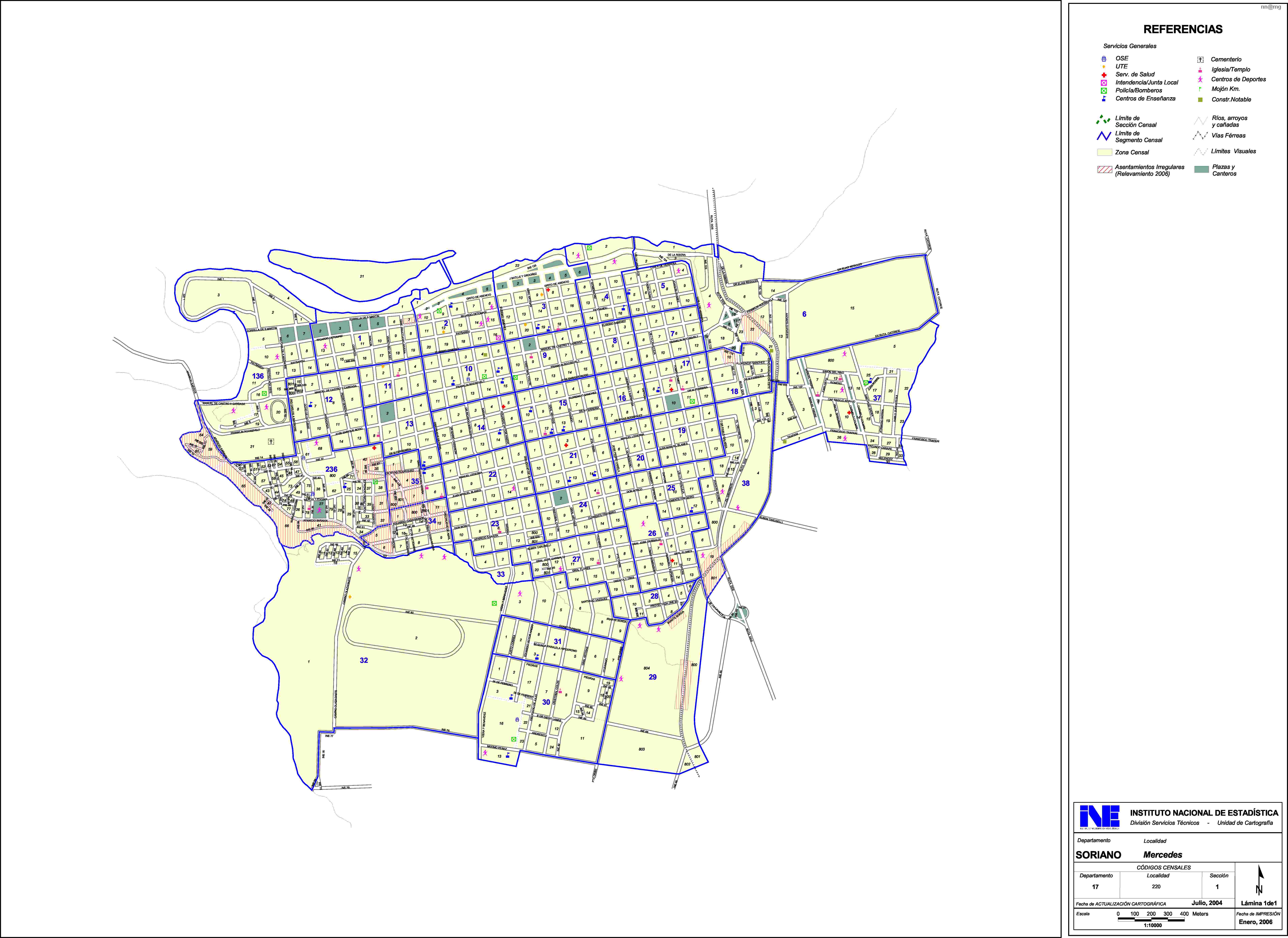 Soriano mercedes mapa #6